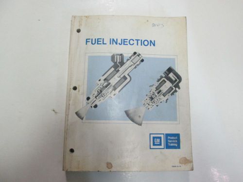 1988 gm fuel injection product service training manual stained worn factory oem