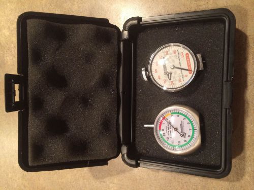 Longacre tire durometer &amp; tread depth gauge w/ plasic case