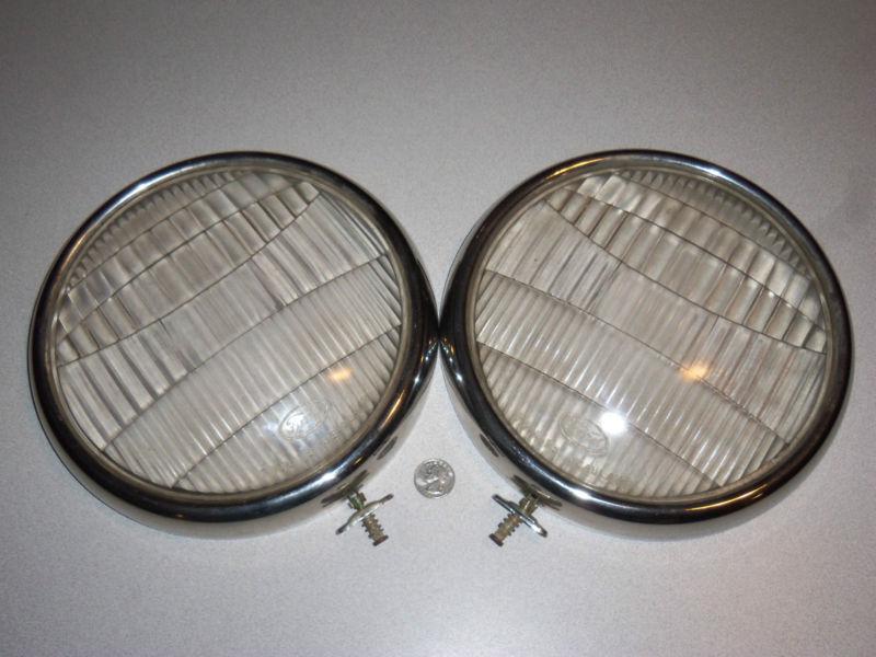 Buy 1932 32 Ford Headlights Lamps * Set of 2 * ORIGINAL Ford Script in