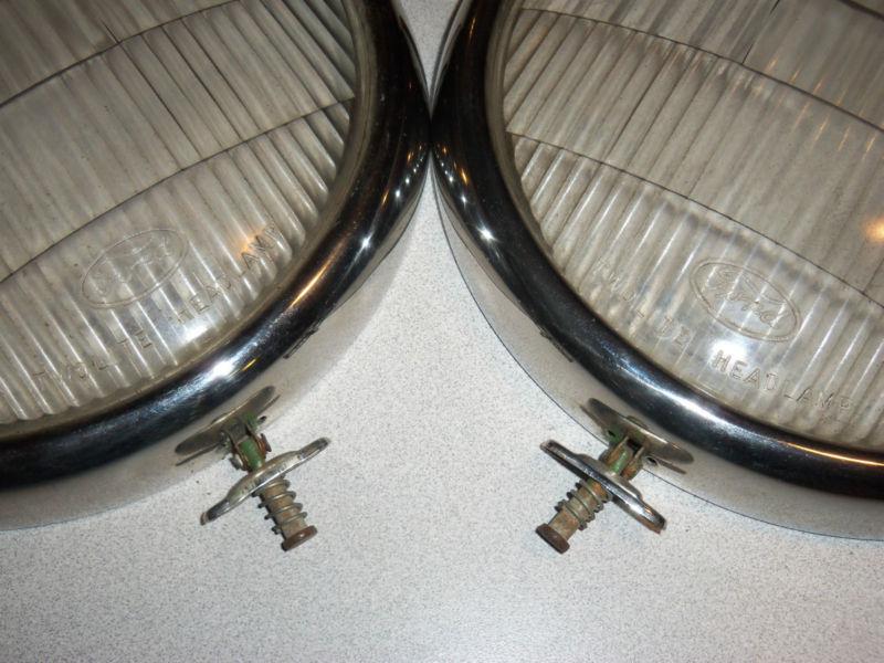 Buy 1932 32 Ford Headlights Lamps * Set of 2 * ORIGINAL Ford Script in