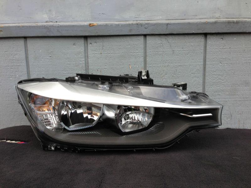 Bmw f30 sedan 2012 328 335 right side halogen headlight headlamp non xenon oem 