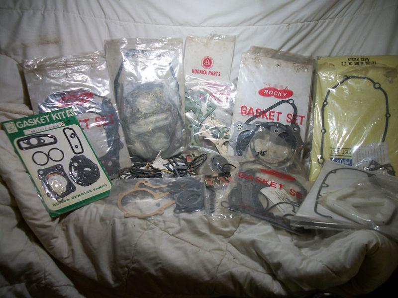 Motorcycle gasket lot honda yamaha hodaka 