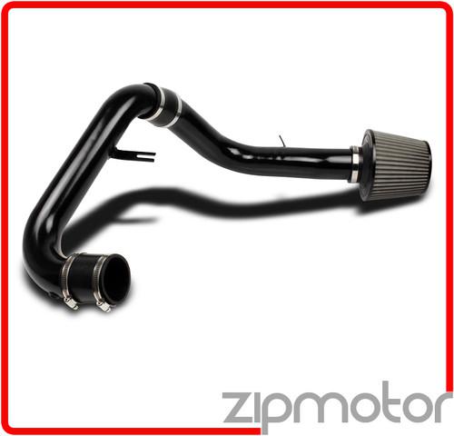 2001-2005 honda civic ex 1.7l manual cold air intake+filter black 2002 2003 2004