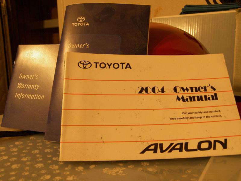 Toyota avalon manual