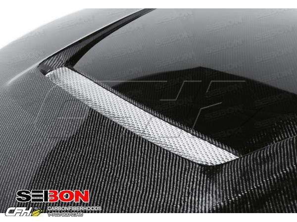 Seibon carbon fiber vsii-style carbon fiber hood kit auto body nissan 370z 09-12