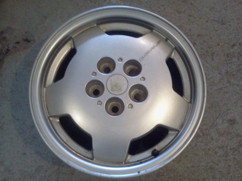 * 16 inch factory alloy rim - chrysler sebring coupe / 1995-2000 / silver