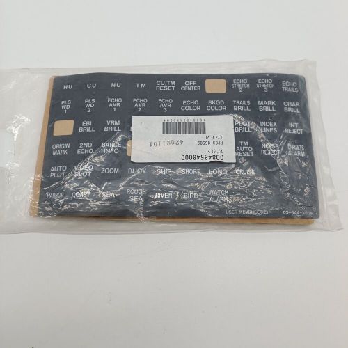 Furuno fr-2135 keyboard keysheet keycap 008-485-480 100-263-881 100-263-830