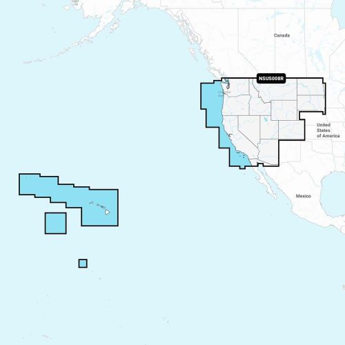 Garmin navionics+™ nsus008r u.s. west