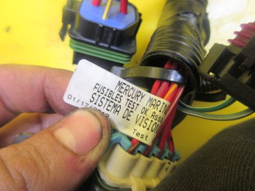 Oem 12 mercury optimax dfi 225 250 3.0l v6 electrical wiring harness assembly