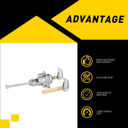 For hyundai elantra 2017-2020 front left ignition door lock cylinder w/ 2 keys