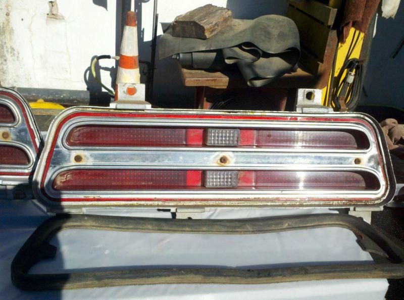 1969 firebird- right tail light assembly