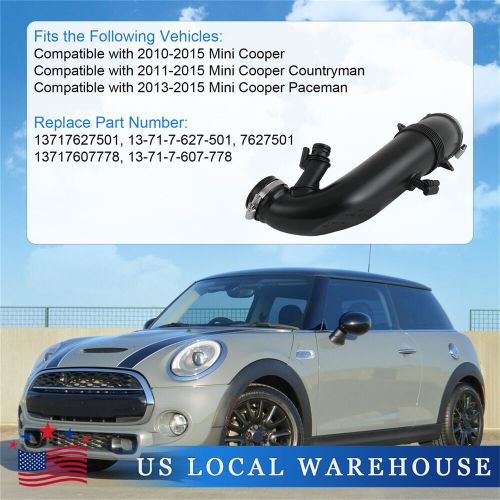 13717627501 air duct intake boot for mini r55 r56 r57 r58 r59 r60 r61