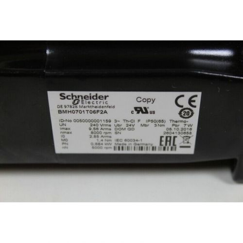 Schneider bmh0701t06f2a (servo motor) - 6 months warranty