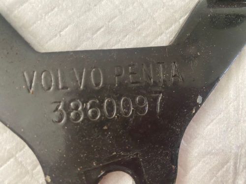 3860097 volvo penta sx stern drive gm 3.0l 4 cylinder alternator bracket