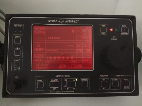 Navitron gyro autopilot nt999g complete -control, distribution, rudder unit