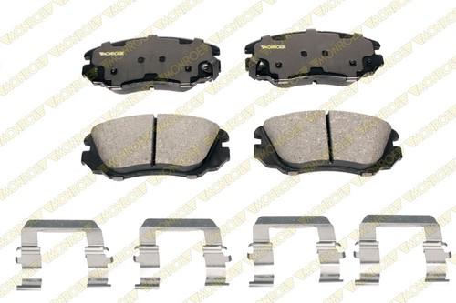 Monroe cx1421 brake pad or shoe, front-monroe ceramics brake pad