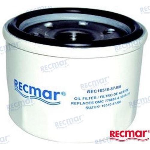 Recmar oil filter suzuki-johnson #rec16510-87j00