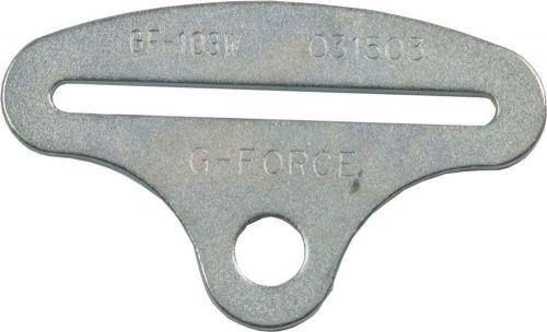 G-force 103w harness hardware - bolt-in - 3 in wide - steel - zinc oxide - each