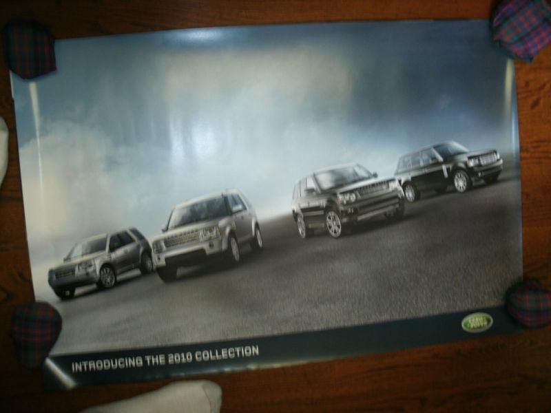 Reduced land rover vehicle advertising prints rare pen lr4 sport range rover lr2