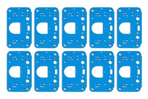 Holley 108-198 dominator 3 circuit metering block gasket 10-pk