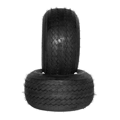 Two 18x8.50-8 lawn mower golf cart tires with rim 4 ply 4 lug tubeless 815lbs