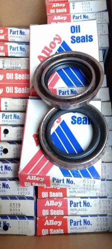Alloy oil seals 6519 (lot of 2) (national seal 7038) nos transmission seal