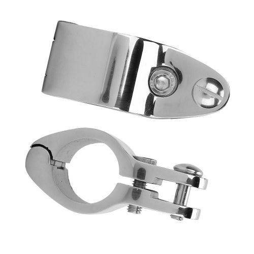 2pcs stainless steel boat marine hinged upper jaw slide hardware new new