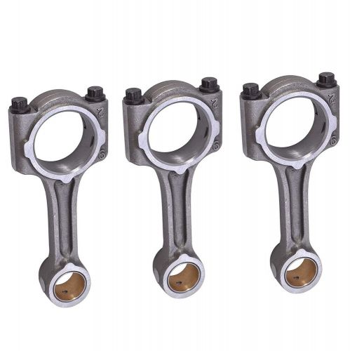 3pcs connecting rod 1g687-22010 1g962-23015 for kubota d902 engine bx1860 bx2360