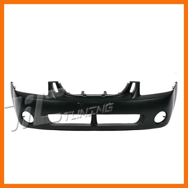 Front bumper primered facial cover fascia plastic for 2004 04 kia spectra sedan