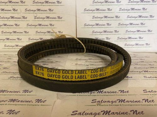 Dayco #bx76 gold label cog belt