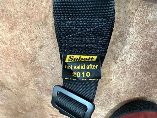 Sabelt racing harness - 3&#034; 5-point seat belts - porsche bmw track car