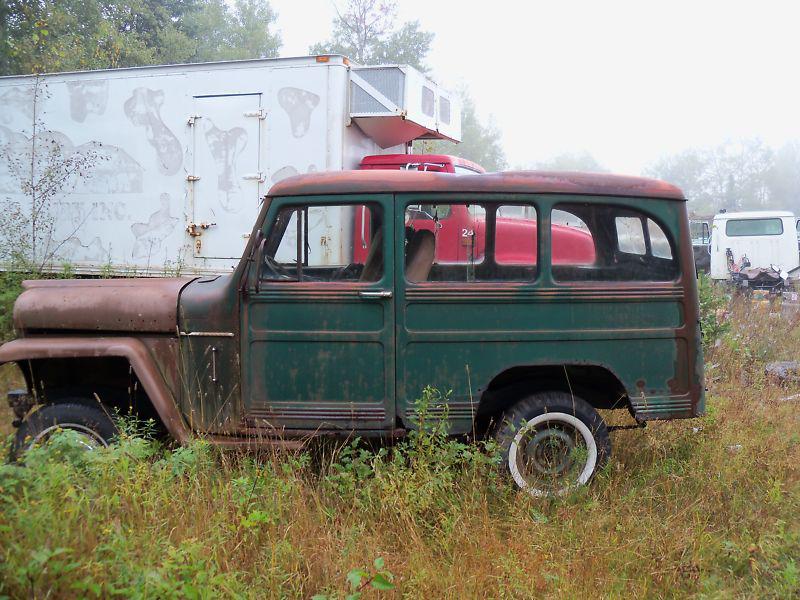 1950,s jeep willy's wagon for parts or whatever