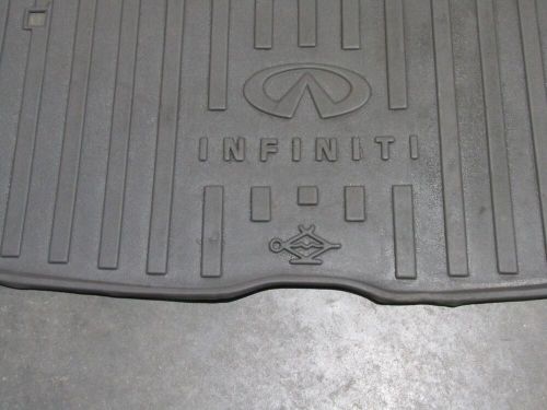 2008-2017 infiniti qx50 rubber cargo area liner gray 999c3-5u003