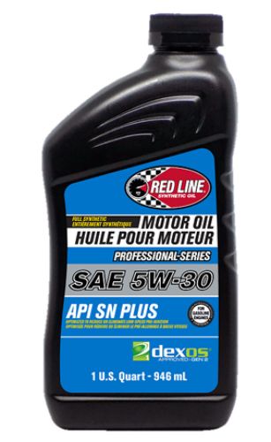 Red line pro-series 5w30 dex1g2 sn+ fits motor oil - quart