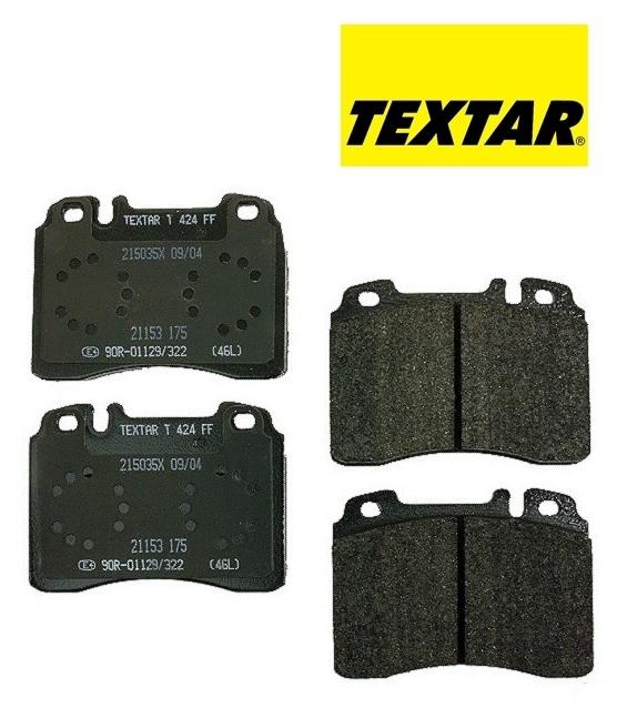 Textar premium front disc brake pads set 2115317504t424 d733t