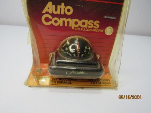 Vintage airguide auto compass model 1699 r-2 low profile new  usa made manual