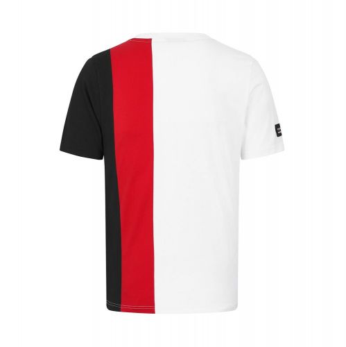 Porsche motorsport stripe tee mens - white