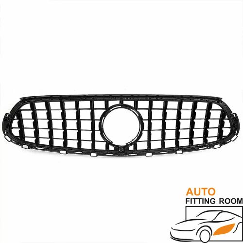 For 23-24 mercedes x254 glc300 black grille front bumper grill sport model coupe