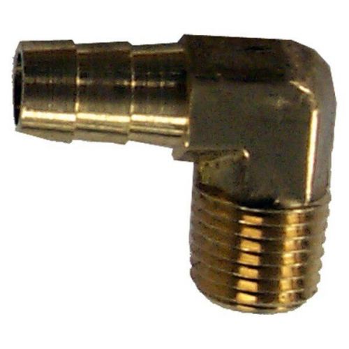 Sierra 18-8067 - 3/8&#034; barb x 1/4&#034; npt brass elbow