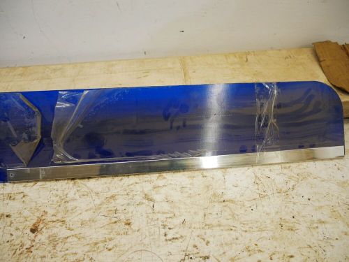 Nos 70’s/80’s truck/van bug shield for hood blue 54” long jeep ford chevy dodge