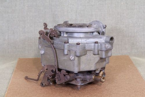 Vintage gm rochester r/p 4 jet marine application  carburetor core for rebuild.