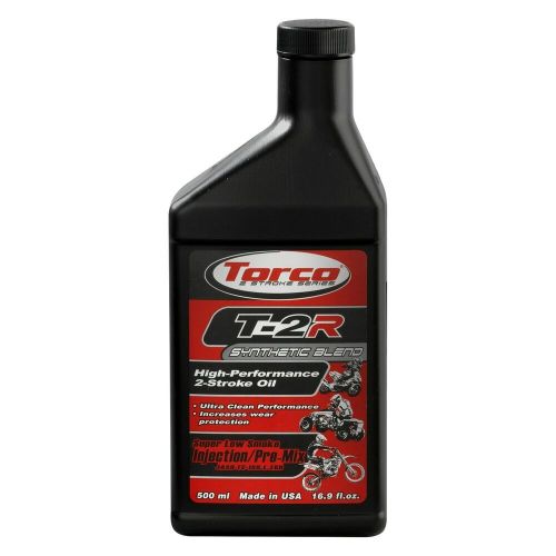 Torco t920033y - t-2r two stroke high performance oil, 500 ml x 12 bottles