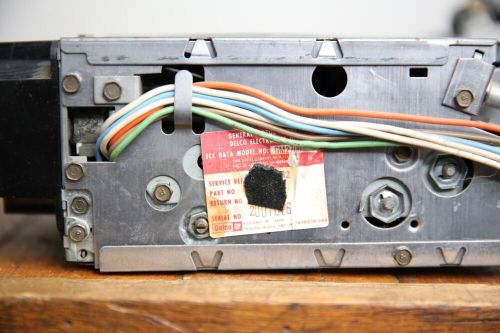 1978-87 gm delco 2700 am/fm car radio chevy pontiac buick oldsmobile vintage