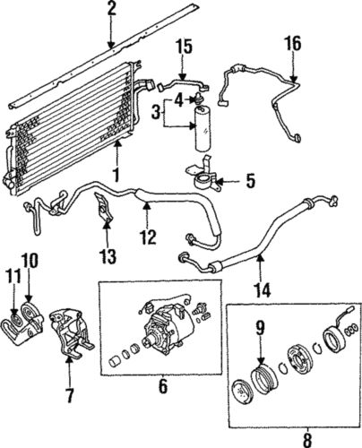 Genuine mitsubishi discharge hose mr201861