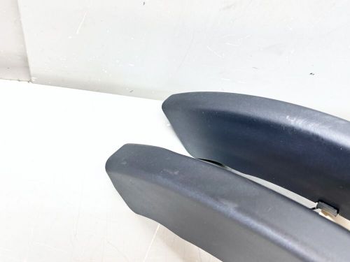 ⭐️2016-2021 jaguar xf trunk lid left &amp; right side hinge lever cover pair set oem