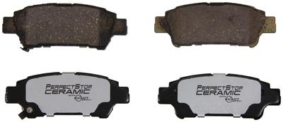 Perfect stop ceramic pc995 brake pad or shoe, rear