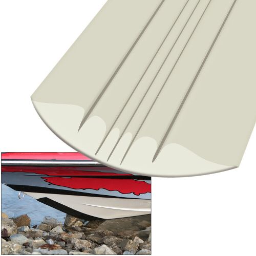 Megaware keelguard boat do-it-yourself keel protector 4&#039; almond boat size 14&#039;