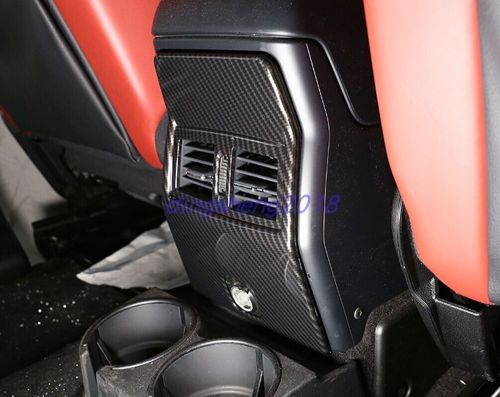 For mercedes benz g500 04-18 carbon fiber inner rear air vent outlet cover trim