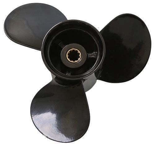 Michigan wheel 111108 9-7/8&#034; x 13 rh al 3 blade mi match propeller 25-30 hp