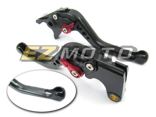 3d brushed brake clutch levers for kawasaki zr750 zephyr 91-93 z750 04 05 06 srb